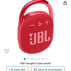 Jbl clip 4 unlimited red